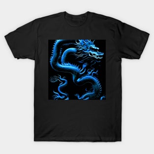 The Dragon Blue T-Shirt